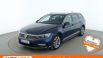 Blå Begagnad 2020 VW Passat R-line Kombi | 231 000 kr (Bra pris)