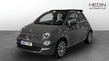 Grå Begagnad 2022 Fiat 500 Dolcevita Halvkombi | 149 900 kr (Marknadspris)