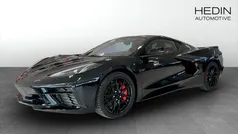 Svart (black) Ny 2024 Chevrolet Corvette Sportkupé | 1 389 250 kr (Marknadspris)