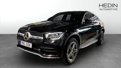 Svart Begagnad 2022 Mercedes GLC300e AMG Sportkupé | 460 000 kr (Superpris)