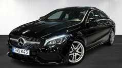 Svart (black) Begagnad 2018 Mercedes CLA180 AMG Sedan | 250 000 kr