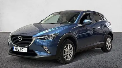 Blåmetallic Begagnad 2017 Mazda CX-3 Vision SUV | 149 900 kr (Marknadspris)