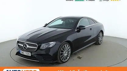 Svart Begagnad 2018 Mercedes E220 AMG line Sportkupé | 312 000 kr (Superpris)