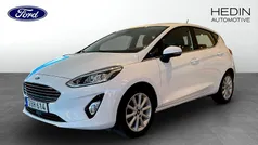 Vit (white) Begagnad 2017 Ford Fiesta Halvkombi | 109 000 kr (Marknadspris)