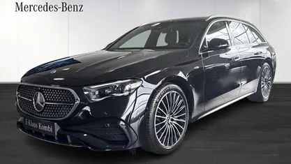 Svart Ny 2025 Mercedes E300 Kombi | 778 750 kr (Bra pris)