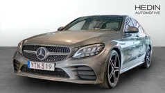Svart Begagnad 2018 Mercedes C200 Sedan | 260 000 kr (Marknadspris)