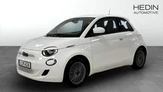 Vit (white) Begagnad 2021 Fiat 500e Icon Halvkombi | 159 900 kr (Superpris)