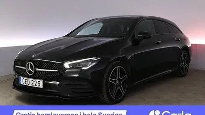 Begagnad Mercedes CLA250e Shooting Brake AMG 160 HK (117 kW) 2020 Svart Kombi