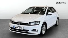 Vit Begagnad 2020 VW Polo Halvkombi | 84 900 kr (Bra pris)