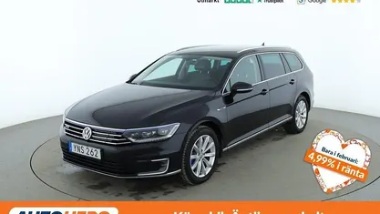 Svart Begagnad 2017 VW Passat GTE Kombi | 156 000 kr (Marknadspris)