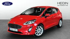 Röd (red) Begagnad 2020 Ford Fiesta Titanium Halvkombi | 154 900 kr (Marknadspris)