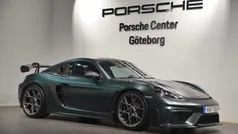 Svart (black) Begagnad 2022 Porsche 718 Cayman GT4 Sportkupé | 1 795 000 kr (Bra pris)