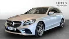 Silver Begagnad 2019 Mercedes C220 AMG Kombi | 249 900 kr (Bra pris)