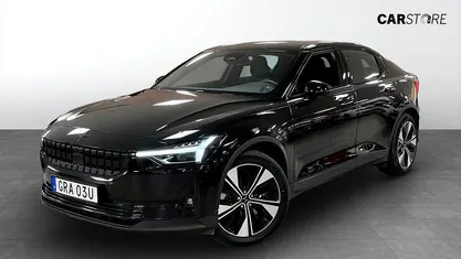 Svart Begagnad 2023 Polestar 2 Long Range Single Motor Halvkombi | 309 900 kr (Marknadspris)