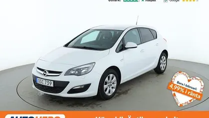 Vit Begagnad 2014 Opel Astra Enjoy Halvkombi | 78 000 kr (Marknadspris)