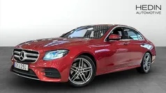 Röd (red) Begagnad 2019 Mercedes E220 AMG line Sedan | 254 900 kr (Bra pris)