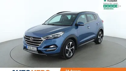 Blå Begagnad 2015 Hyundai Tucson Premium SUV | 187 000 kr (Marknadspris)