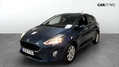 Blå Begagnad 2020 Ford Fiesta Trend Halvkombi | 149 900 kr (Marknadspris)