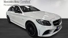 Svart Begagnad 2021 Mercedes C220 Edition Kombi | 259 900 kr (Lite dyr)