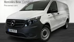 Vit Begagnad 2022 Mercedes e-Vito Minibuss | 349 900 kr