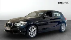 Svart (black) Begagnad 2015 BMW 116 Advantage Halvkombi | 127 500 kr (Marknadspris)