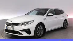 Vit Begagnad 2019 Kia Optima Hybrid 2 Sedan | 224 900 kr (Marknadspris)