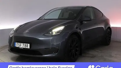 Begagnad Tesla Model Y Long Range AWD 378 kW (514 HK) 2022 Grå SUV