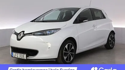 Begagnad Renault Zoe Intens 80 kW (109 HK) 2019 Vit Halvkombi