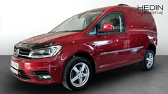 Röd (red) Begagnad 2019 VW Caddy Minibuss | 229 900 kr (Lite dyr)