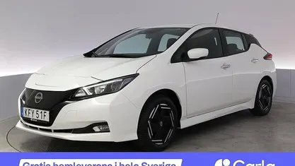 Vit Begagnad 2022 Nissan Leaf Acenta Halvkombi | 166 990 kr (Marknadspris)