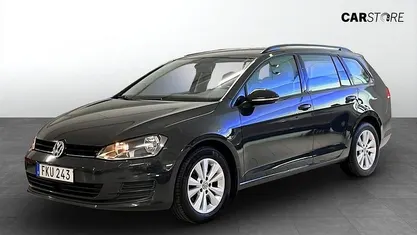 Grå Begagnad 2016 VW Golf VII Kombi | 89 900 kr (Marknadspris)
