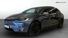 Grå (grey) Begagnad 2019 Tesla Model X Long Range SUV | 399 900 kr (Marknadspris)