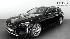 Svart (black) Begagnad 2022 Mercedes E220 AMG Kombi | 374 900 kr (Bra pris)