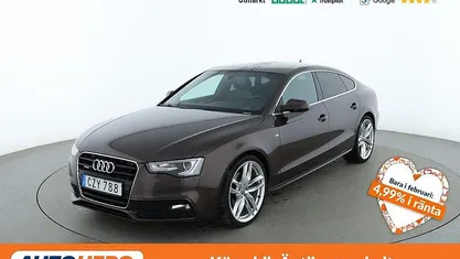 Brun Begagnad 2015 Audi A5 Sportback S-Line Halvkombi | 151 000 kr (Marknadspris)