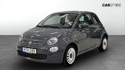 Begagnad Fiat 500 Lounge 71 HK (52 kW) 2021 Grå (grey) Halvkombi