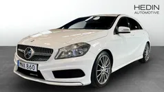 Svart Begagnad 2014 Mercedes A180 AMG line Halvkombi | 129 900 kr (Marknadspris)