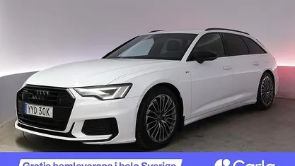 Begagnad Audi A6 S-Line 270 HK (198 kW) 2021 Vit Kombi