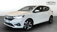 Vit (white) Ny 2025 Dacia Sandero Expression Halvkombi | 219 900 kr (Marknadspris)