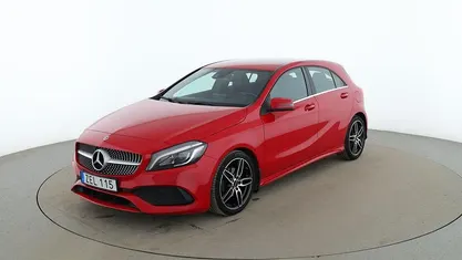 Röd Begagnad 2018 Mercedes A180 | 163 000 kr (Marknadspris)
