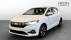 Vit (white) Ny 2025 Dacia Sandero Expression Halvkombi | 219 900 kr (Marknadspris)