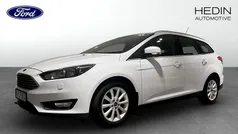 Vit Begagnad 2015 Ford Focus Titanium Kombi | 109 900 kr (Lite dyr)
