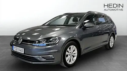 Grå Begagnad 2017 VW Golf VII Kombi | 129 900 kr (Marknadspris)