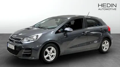 Grå Begagnad 2015 Kia Rio Halvkombi | 79 900 kr (Marknadspris)