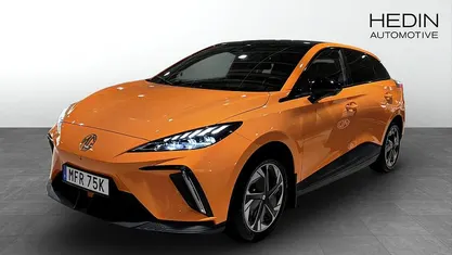 Orange Begagnad 2022 MG MG4 EV Luxury Halvkombi | 264 900 kr (Marknadspris)