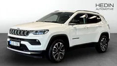 Vit (white) Begagnad 2021 Jeep Compass Limited SUV | 279 900 kr (Marknadspris)