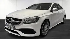 Vit (white) Begagnad 2018 Mercedes A180 Halvkombi | 169 900 kr (Marknadspris)