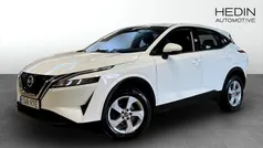 Vit (white) Begagnad 2021 Nissan Qashqai Acenta SUV | 229 900 kr (Marknadspris)