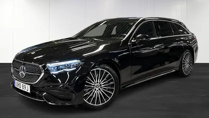 Svart (black) Begagnad 2025 Mercedes E300 AMG line Kombi | 679 900 kr (Superpris)