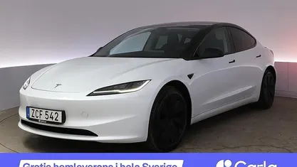 Begagnad Tesla Model 3 Standard Range 235 kW (320 HK) 2023 Vit Sedan
