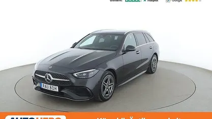 Grå Begagnad 2023 Mercedes C300e AMG line Kombi | 458 000 kr (Marknadspris)